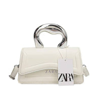 ZARA Structured Mini Handbag with Sculpted Handle – Available in Multiple Colors