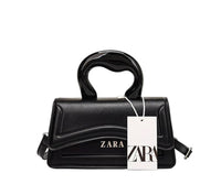 ZARA Structured Mini Handbag with Sculpted Handle – Available in Multiple Colors