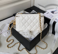 ✨ CHANEL Iconic White Bag ✨